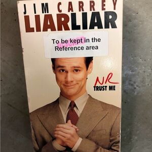 Liar Liar Movie VHS